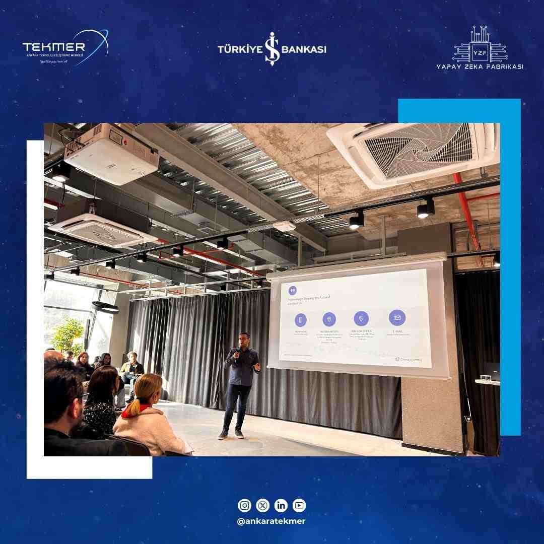 Artificial Intelligence Startups took their place on the Ankara TEKMER Stage!