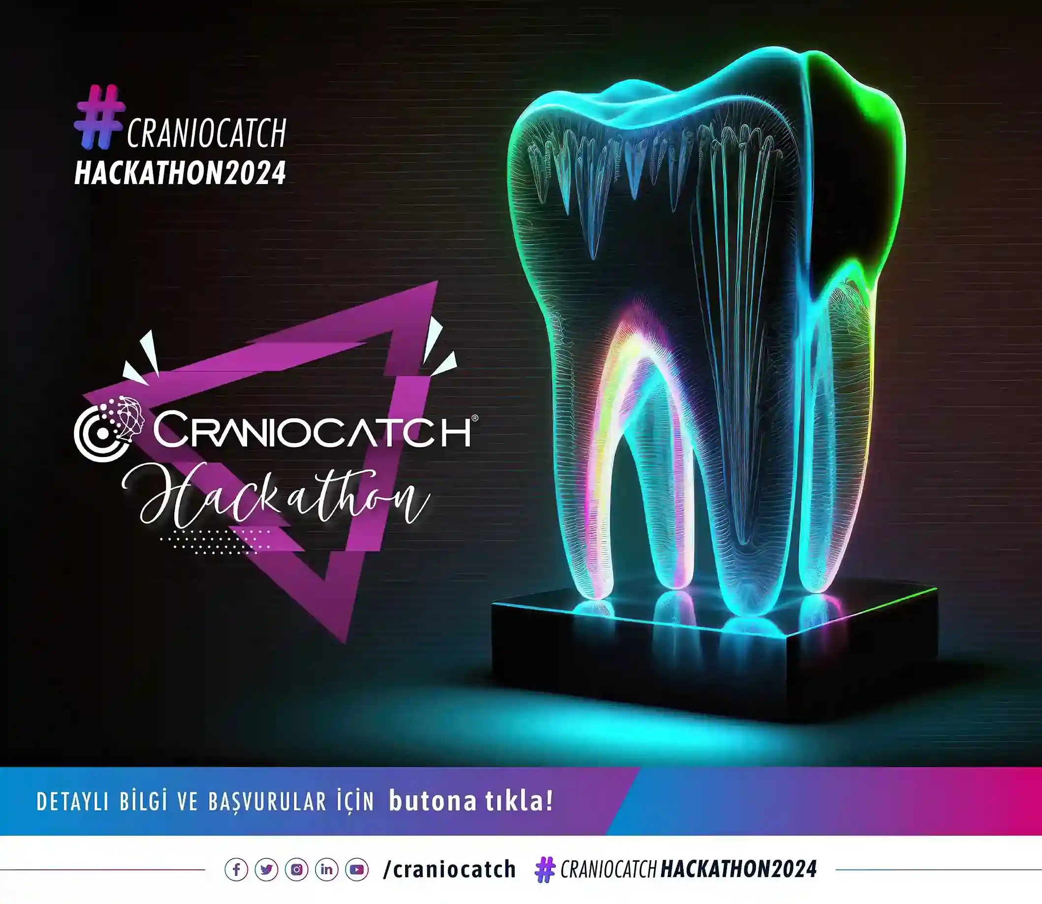 Diş Hekimliğinde #craniocatchhackathon2024 - AI'ya katılın!