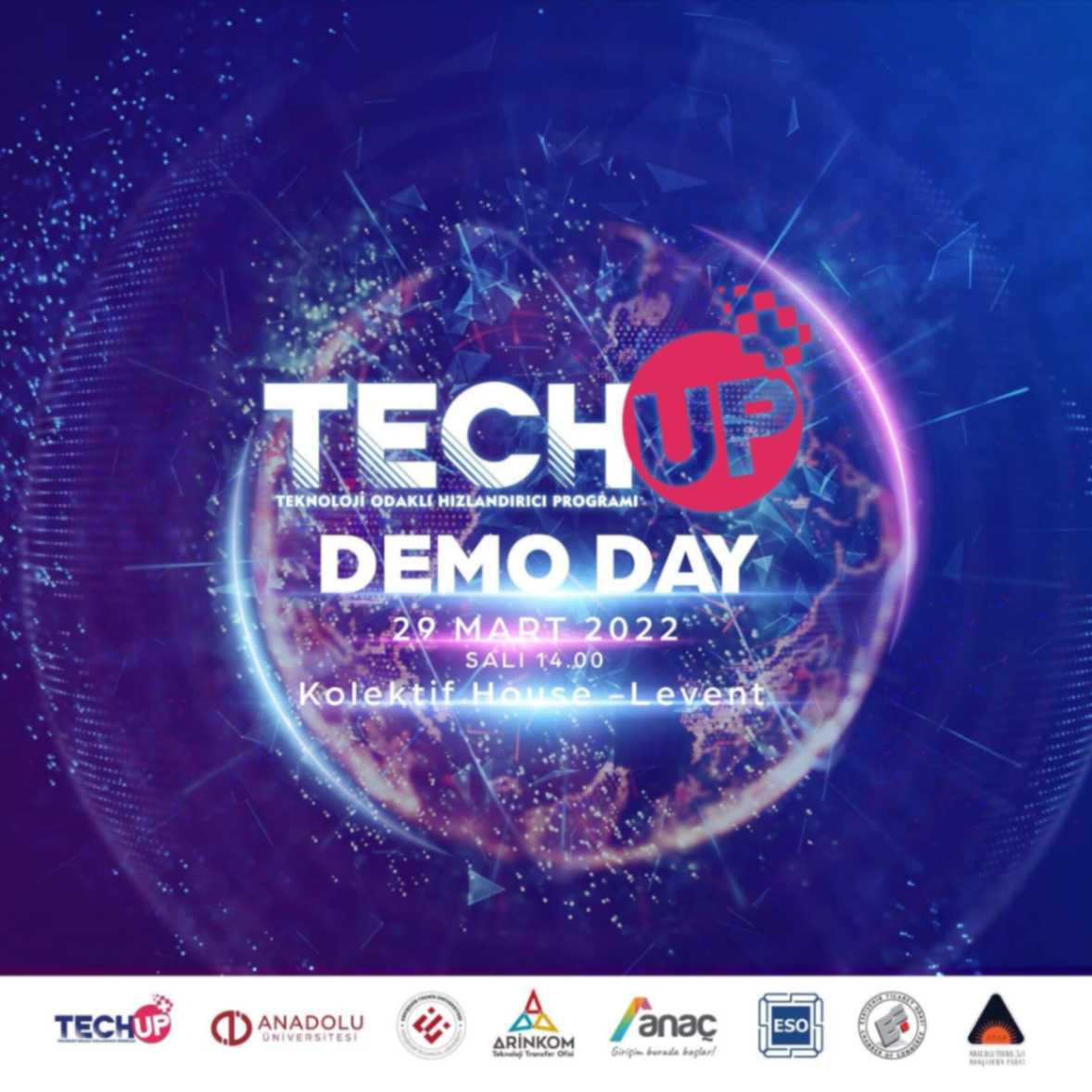 CranioCatch takes its place at TechUp, meets you with Demo Day!